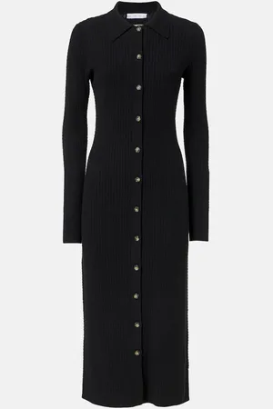 Proenza Schouler White Label Midikleid Phillips aus einem Baumwollgemisch
