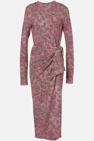 Marant Etoile Wickelkleid Lisy aus Jersey