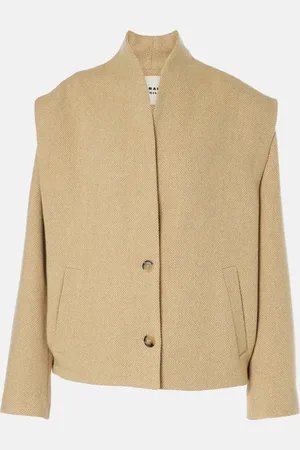 Marant Etoile Mantel Drogo aus einem Wollgemisch