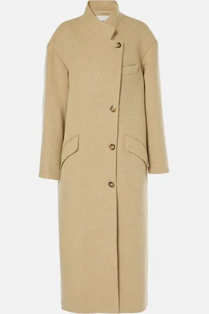 Marant Etoile Mantel Levina aus einem Wollgemisch