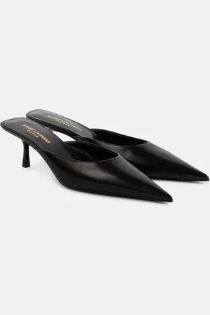 Saint Laurent Mules Barbara 55 aus Leder