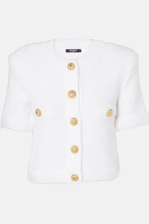 Balmain Cropped-Cardigan