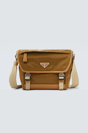 Prada Messenger Bag aus Re-Nylon mit Leder