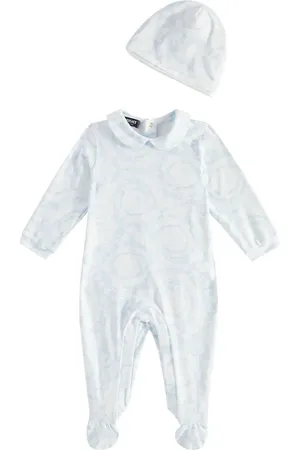 VERSACE Baby Set Barocco aus Strampler und Mütze