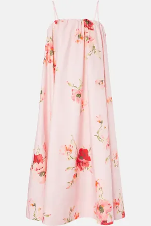 ZIMMERMANN Midikleid Lightburst Puff aus Baumwolle