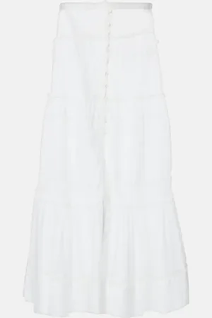 Marant Etoile Maxirock Gihane aus Baumwoll-Voile