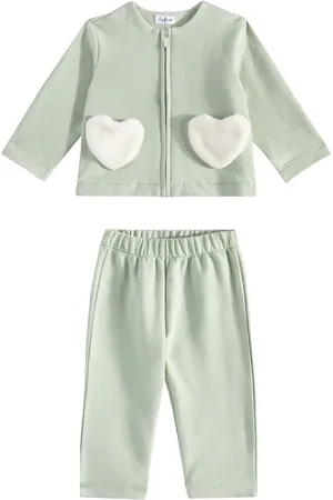 Il gufo Baby Jogginganzug aus Jersey