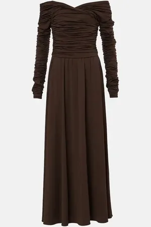 Altuzarra Off-Shoulder-Maxikleid Charlotte aus Jersey
