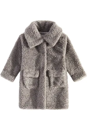MONNALISA Mantel aus Teddyfleece