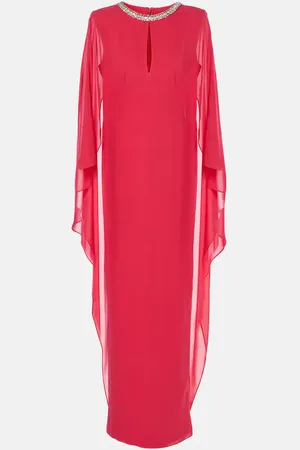 Roland Mouret Verzierte Robe aus Seiden-Chiffon