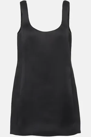 Khaite Minikleid Pranta aus Seidensatin