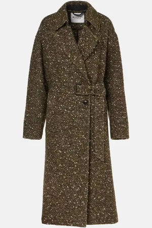 Marant Etoile Mantel Horia aus einem Wollgemisch