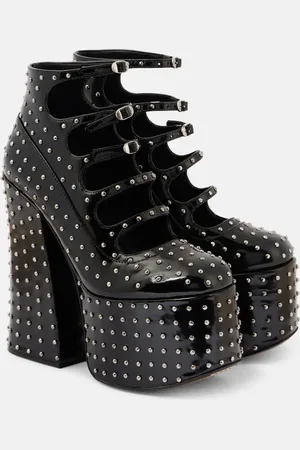 Marc Jacobs Verzierte Ankle Boots Kiki aus Leder