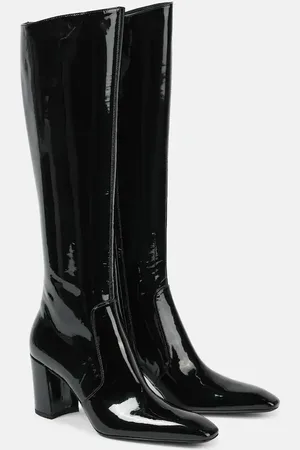 Saint Laurent Stiefel Lauren 70 aus Lackleder
