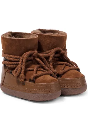 INUIKII Schneestiefel Classic aus Leder und Veloursleder