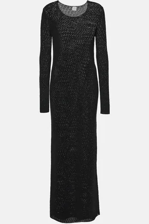 Totême Maxikleid aus Häkelstrick