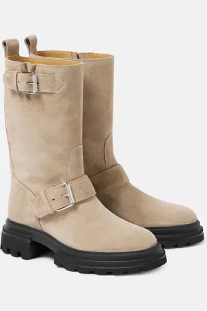 Hogan Chelsea Boots aus Veloursleder