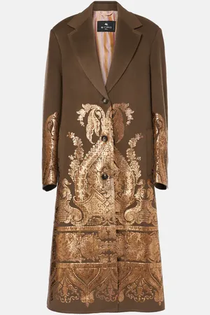 Etro Mantel aus Wolle und Kaschmir