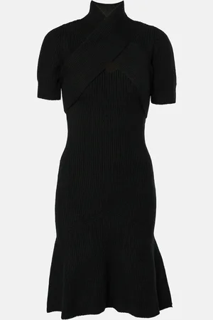 Patou Minikleid aus Wolle und Kaschmir