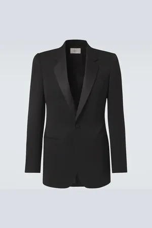 Saint Laurent Smokingjacke aus Wolle