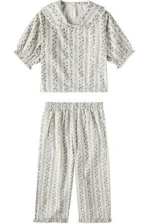 Rylee + Cru Bedruckter Pyjama Vines