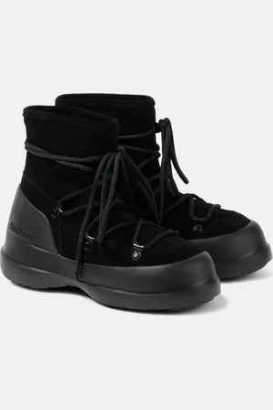 Moon Boot Schneestiefel Luna Low aus Veloursleder