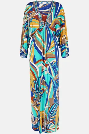 Camilla Bedrucktes Maxikleid aus Jersey