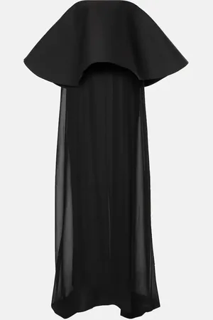 Jacquemus Maxikleid La Robe Vela aus Wolle und Seide