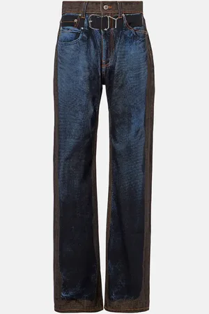 Y / PROJECT Bedruckte Straight Jeans