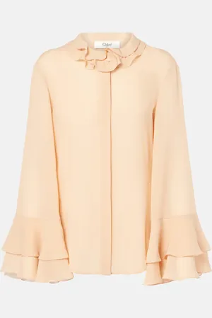 Chloé Chloé Bluse aus Seiden-Georgette