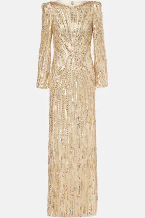 Jenny Packham Robe mit Pailletten