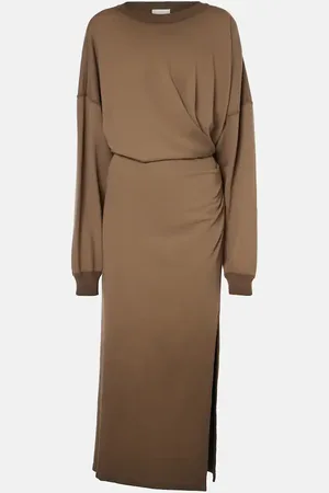 Marant Etoile Midikleid Salomon aus Baumwoll-Jersey