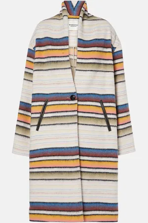 Marant Etoile Mantel aus einem Wollgemisch