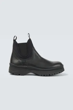 Prada Chelsea Boots aus Leder