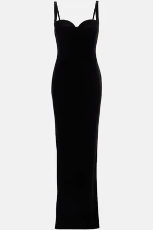 Balenciaga Robe aus Samt