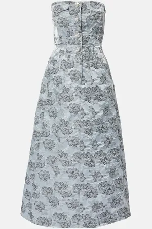 Ganni Midikleid aus Jacquard