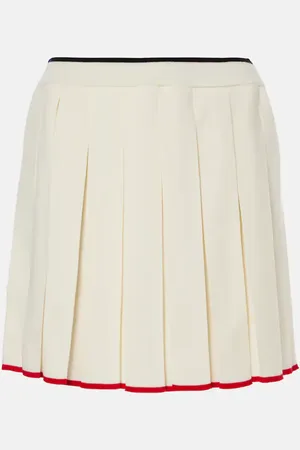 Thom Browne Minirock aus einem Wollgemisch