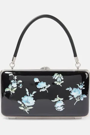 Prada Clutch aus Lackleder