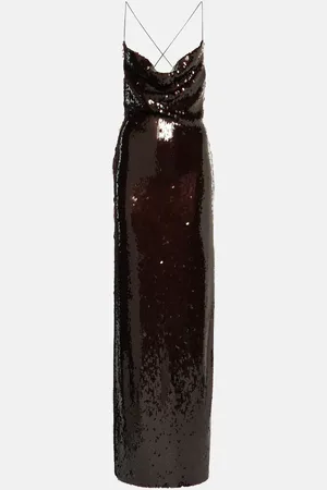 MAGDA BUTRYM Robe mit Pailletten