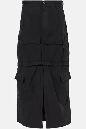 Balenciaga Maxirock aus einem Baumwollgemisch