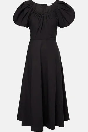 ULLA JOHNSON Midikleid Imara aus Baumwolle