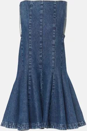 Khaite Minikleid Mags aus Denim