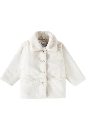 Il gufo Jacke aus Faux Fur