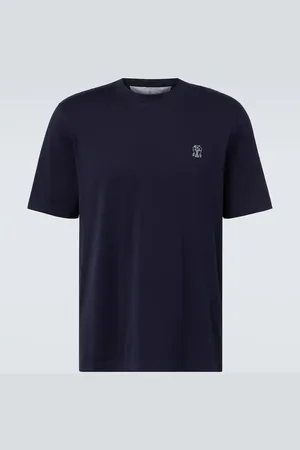 Brunello Cucinelli T-Shirt aus Baumwoll-Jersey