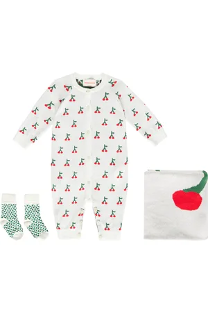 Bobo Choses Baby Set Cherry aus Spieler, Socken und Decke