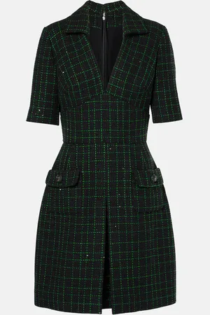 Elie saab Minikleid aus Tweed