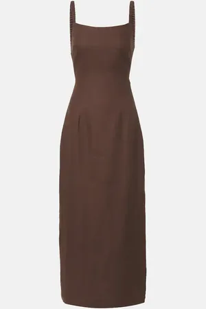 SIR Midikleid aus Leinen