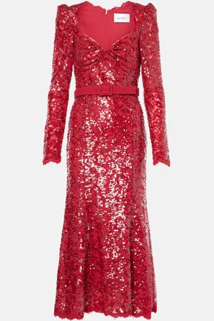 Rebecca Vallance X Nicky Hilton Midikleid Leyla mit Pailletten