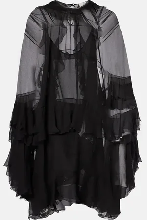 Chloé Chloé Minikleid aus Seidenchiffon
