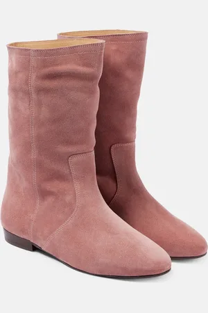 Isabel Marant Stiefel Stefa aus Veloursleder